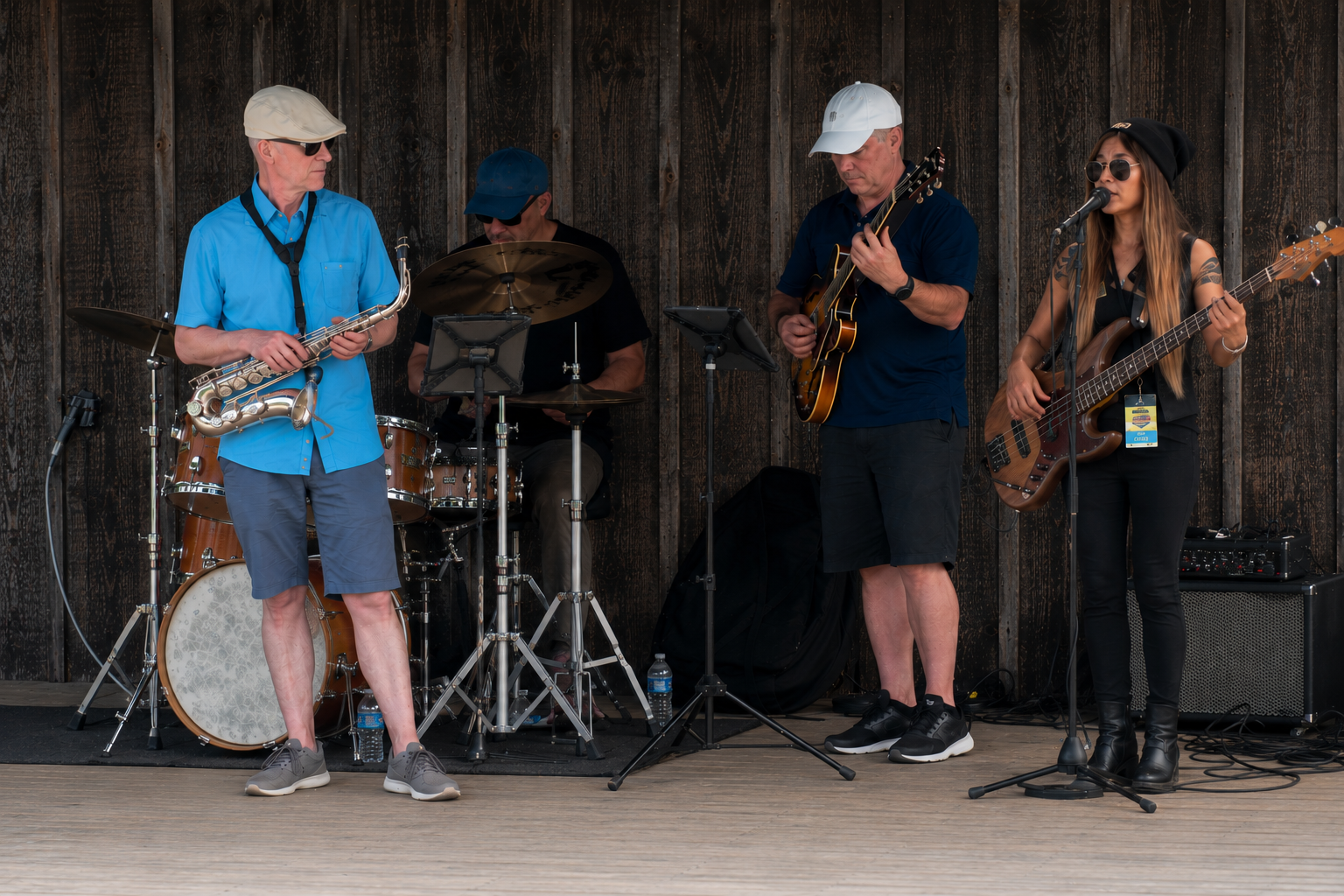 Take Your Time Quartet performing live